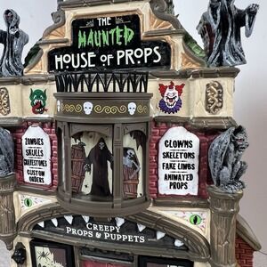 Lemax Spooky Town House of Props Rare! 2018 No Power Cord